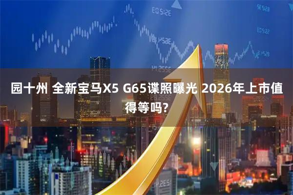园十州 全新宝马X5 G65谍照曝光 2026年上市值得等吗?